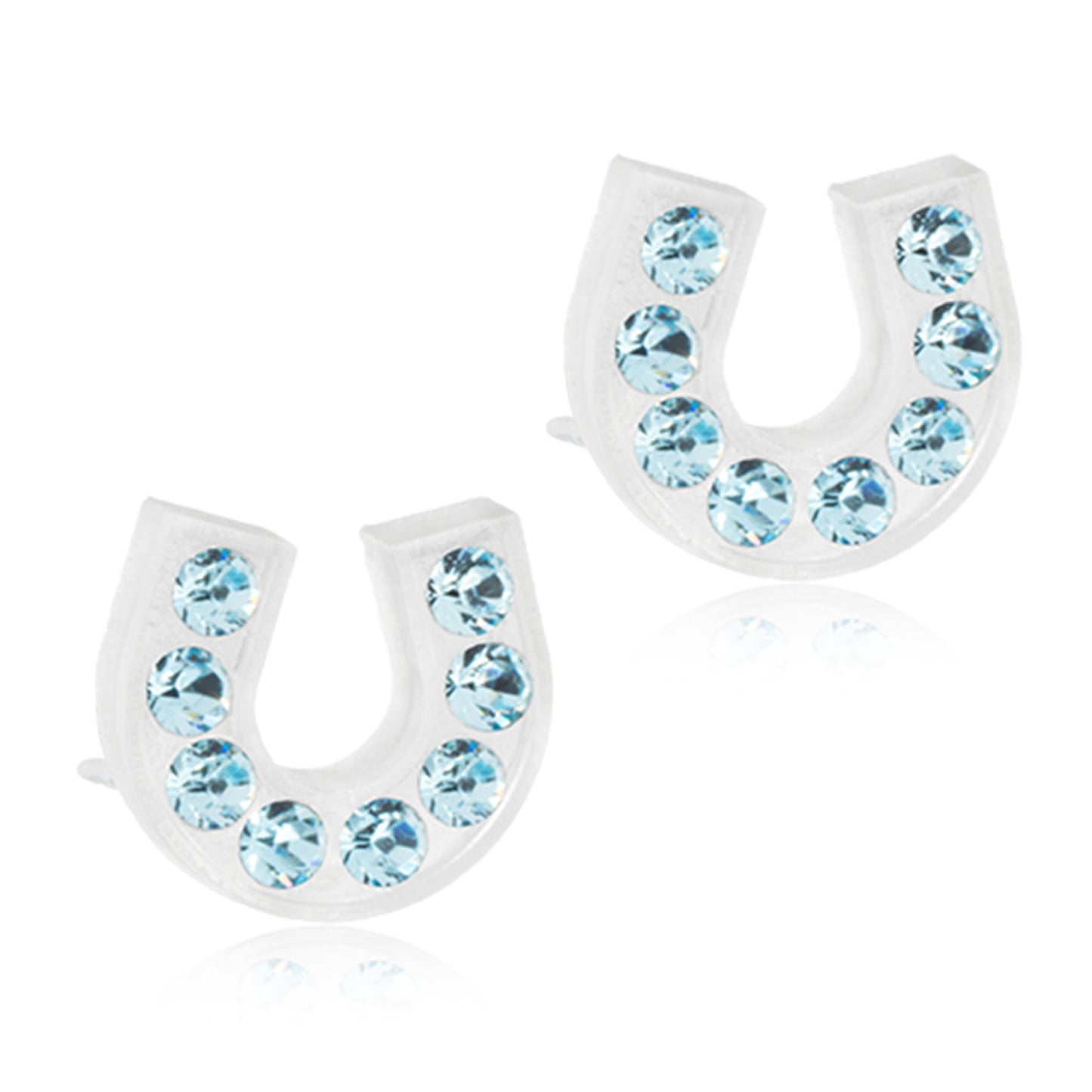Brilliance Horseshoe Studs