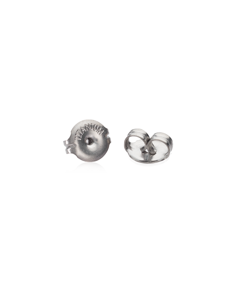 Titanium Earring Backs 4pk