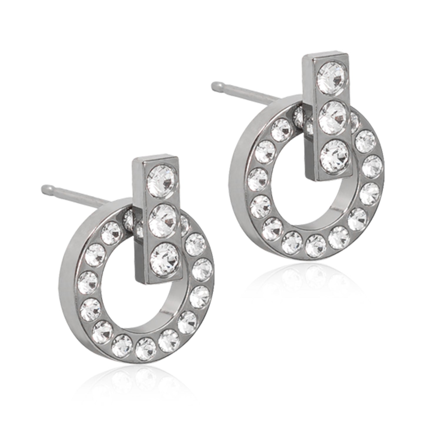 Titanium Brilliance Earring