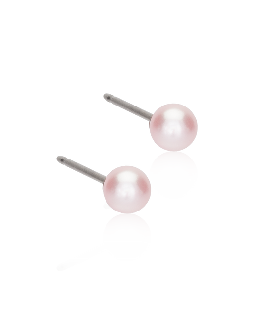 Pearl Earring 4 mm -NT