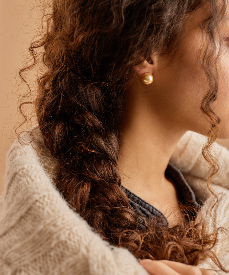 Pearl Earring 12 mm -NT