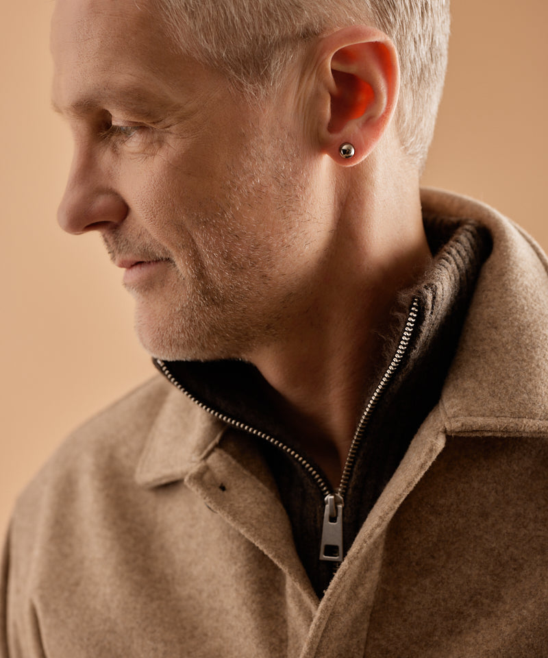 Half ball Earring -NT