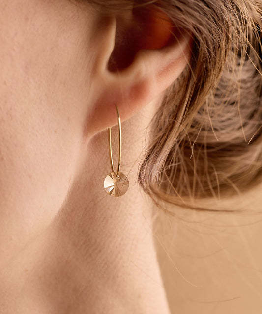 Ear Ring 25 mm, Round -GT