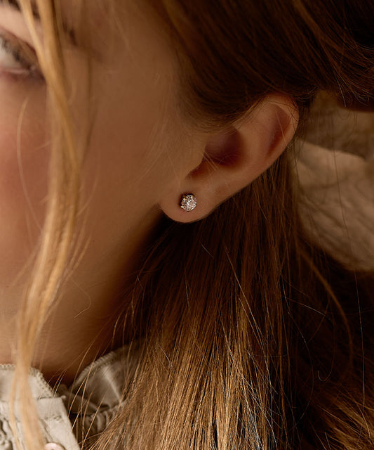 Tiffany Precious Earring 6 mm -GT