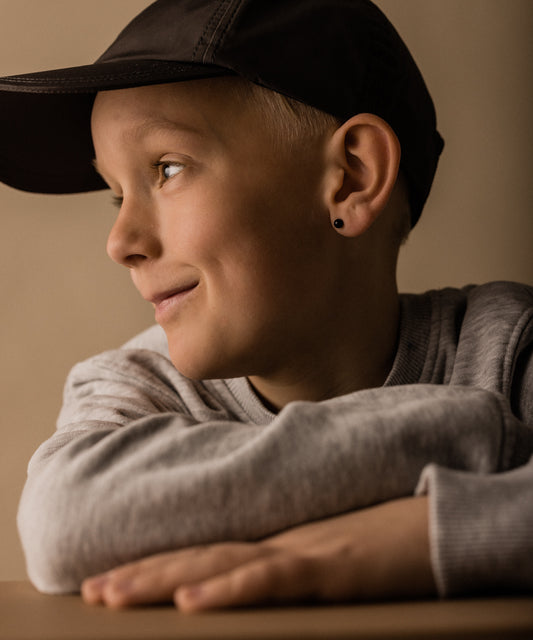 Ball Earring 5 mm -BT