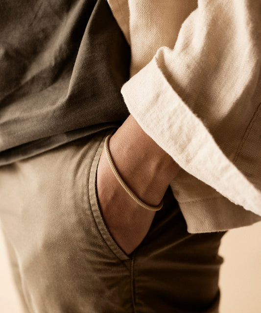 Round Mesh Bracelet 18-22 cm G