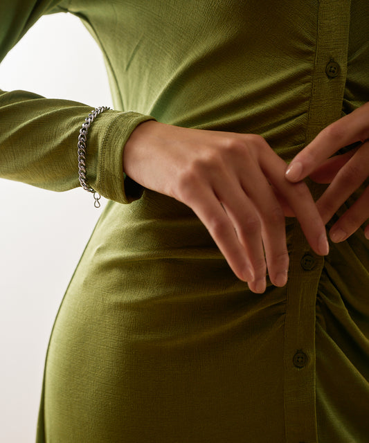 Grand Curb Link Armband 15,5-19 cm S