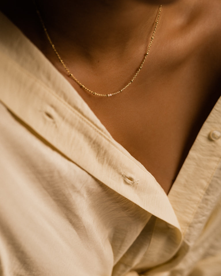 Ball Necklace 40-46 cm G