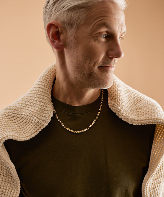 Box Chain Necklace 48-52 cm G