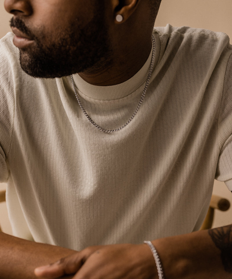 Curb Link Necklace 48-52 cm S