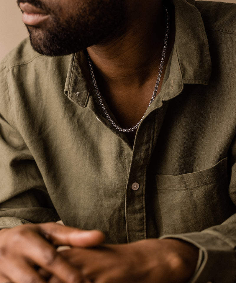 Box Chain Necklace 48-52 cm S