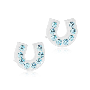 Brilliance Horseshoe Studs