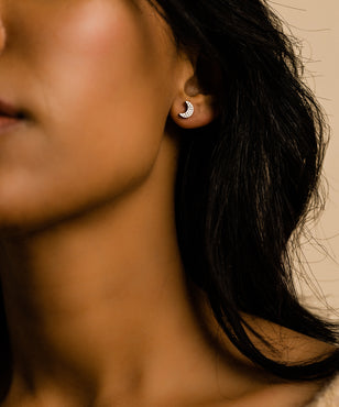 Titanium Brilliance Earring