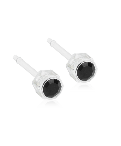 Bezel Earring 4 mm -MP