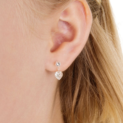 Pendant Heart Earring -MP