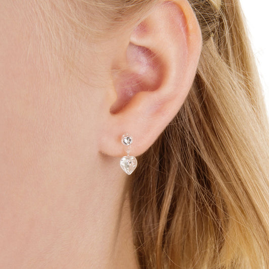 Pendant Heart Earring -MP