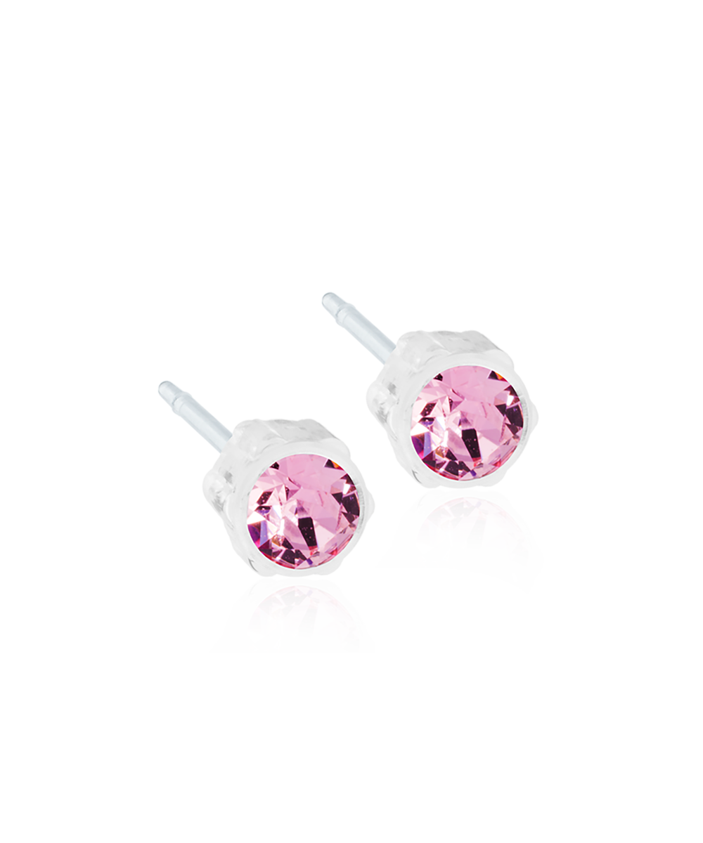 Bezel Earring 4 mm -MP