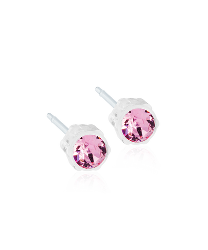 Bezel Earring 4 mm -MP