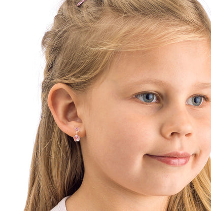 Pendant Flower Earring -MP