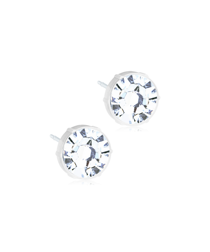 Bezel Earring 8 mm -MP