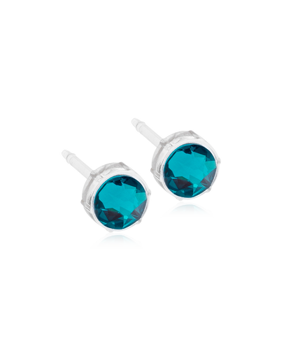 Bezel Earring 6 mm -MP