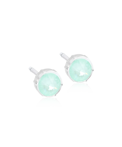 Bezel Earring 6 mm -MP