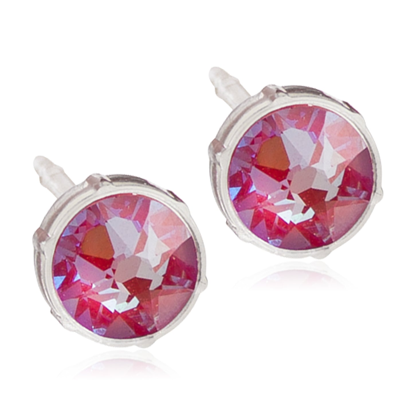 Crystal Studs - Rose Shimmer