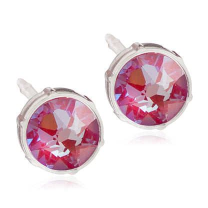 Crystal Studs - Rose Shimmer