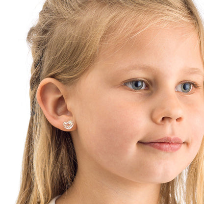 Brilliance Heart Hollow Earring -MP