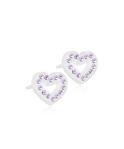 Brilliance Heart Hollow Earring -MP