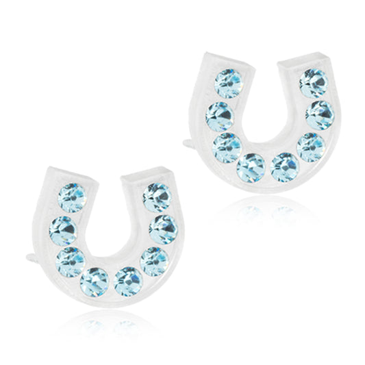 Brilliance Horseshoe Studs