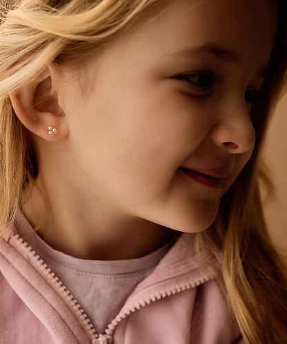 Clover Pearl Earring -MP