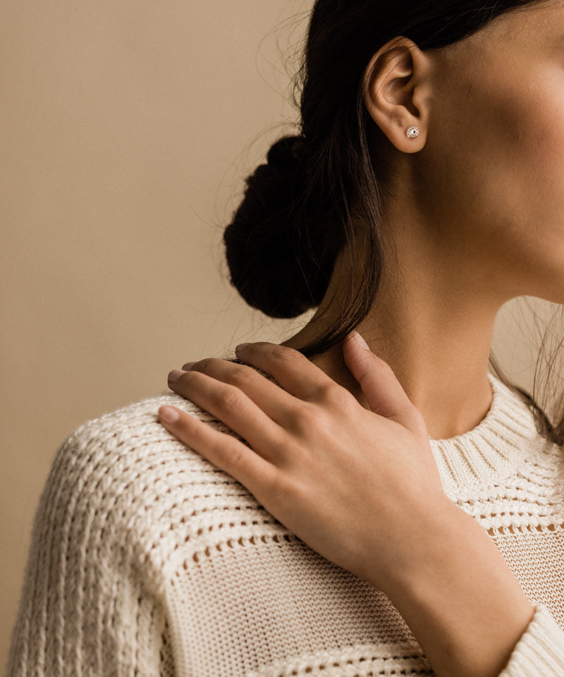 Brilliance Halo Earring -MP