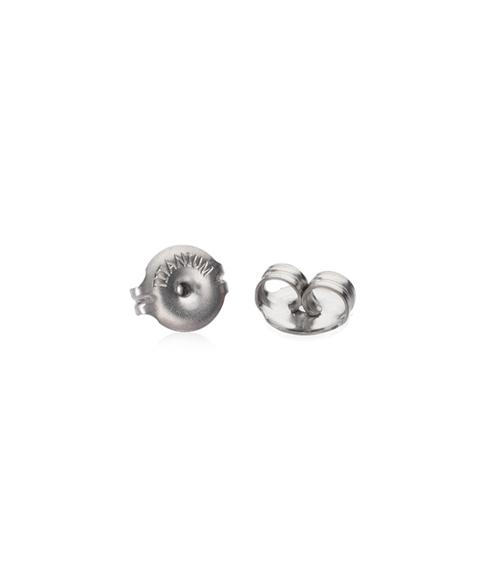 Titanium Earring Backs 4pk