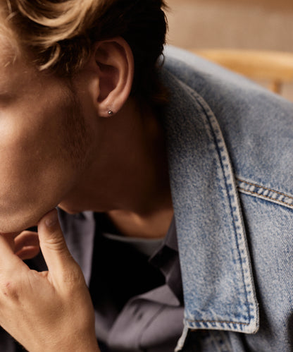 Ball Earring 3 mm -NT