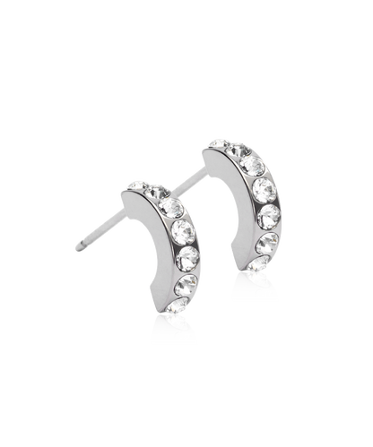 Pendant Brilliance Curved Earring 10 mm -NT