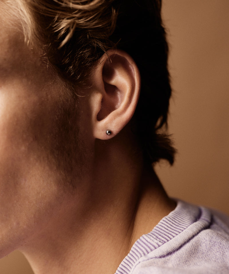 Ball Earring 4 mm -NT