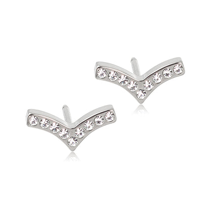 Titanium Brillance Earring