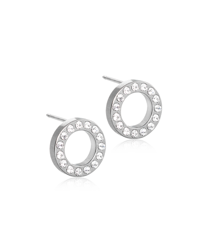 Brilliance Puck Hollow Earring -NT