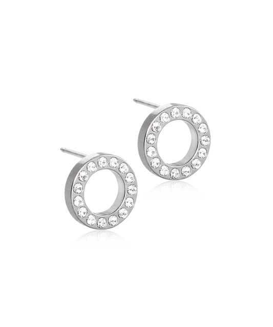 Brilliance Puck Hollow Earring -NT