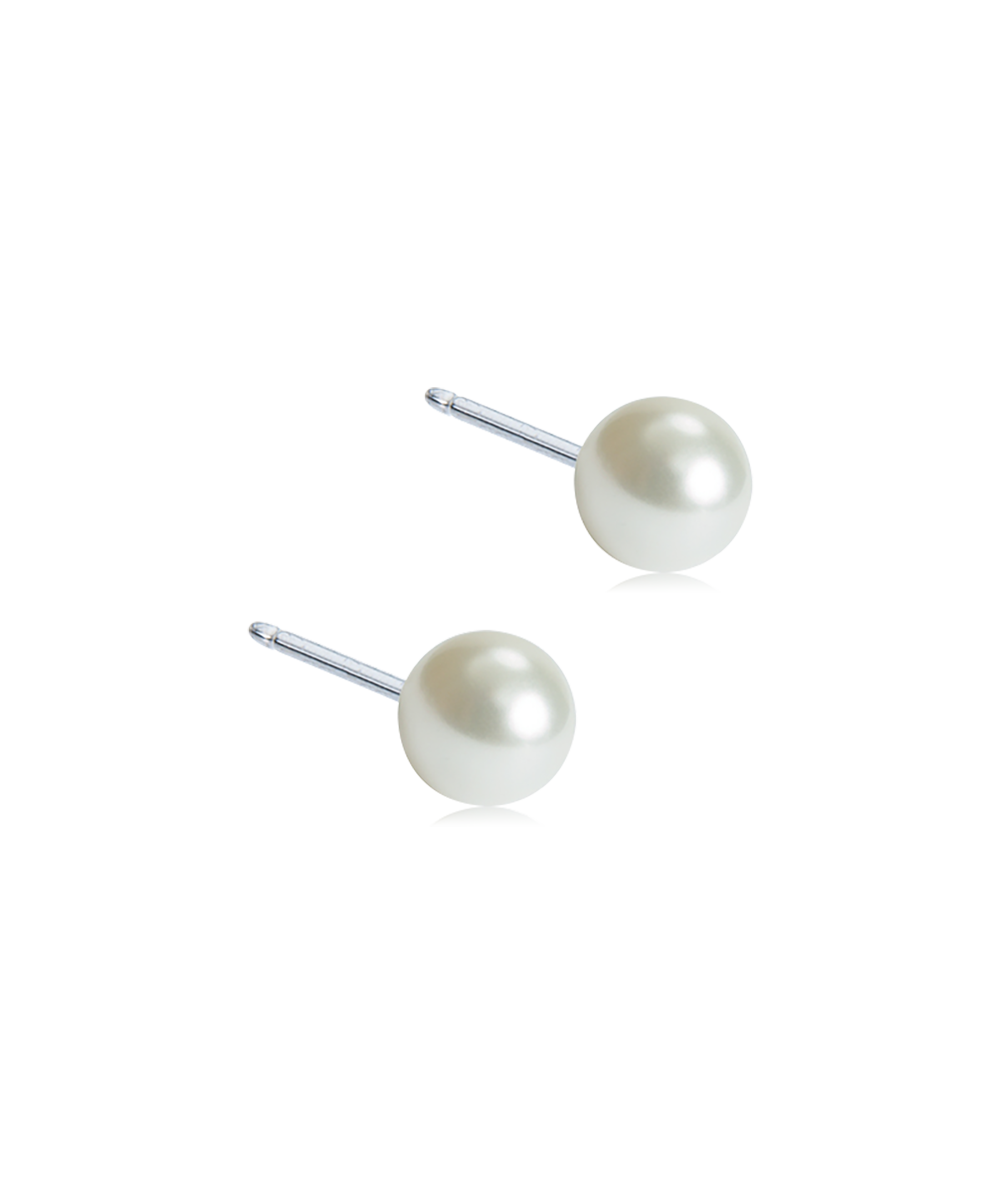 Pearl Earring 4 mm -NT