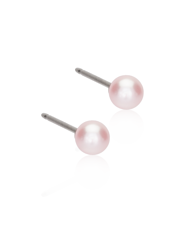 Pearl Earring 4 mm -NT