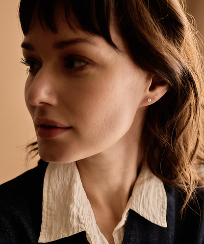 Pearl Earring 4 mm -NT