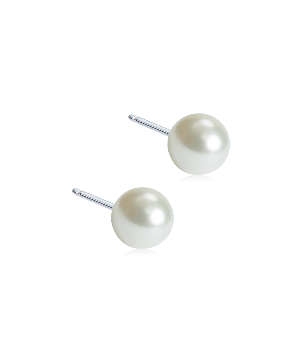 Pearl Earring 5 mm -NT
