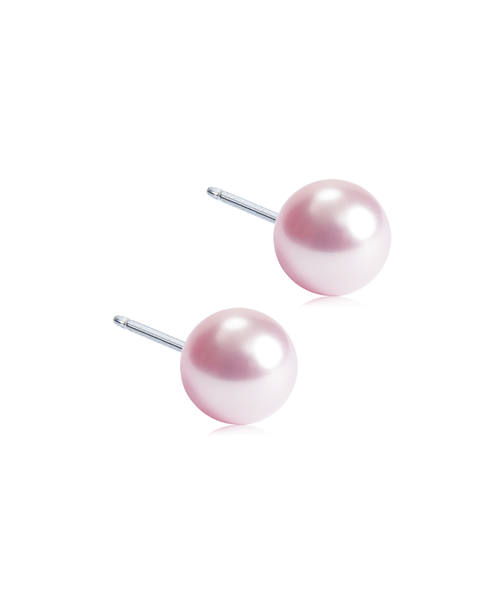 Pearl Earring 6 mm -NT