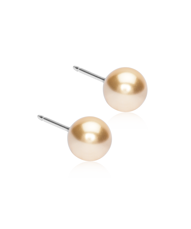 Pearl Earring 6 mm -NT