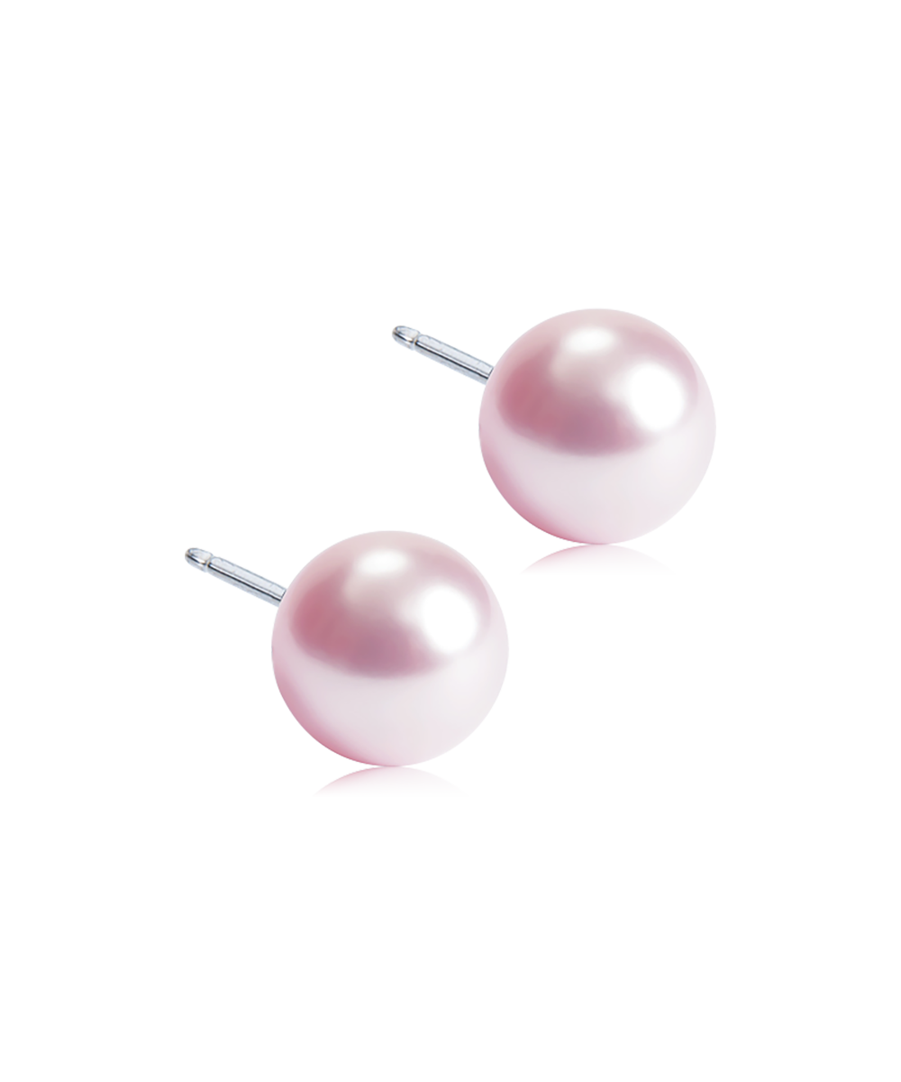 Pearl Earring 8 mm -NT