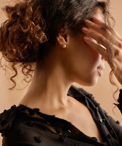 Pearl Earring 8 mm -NT