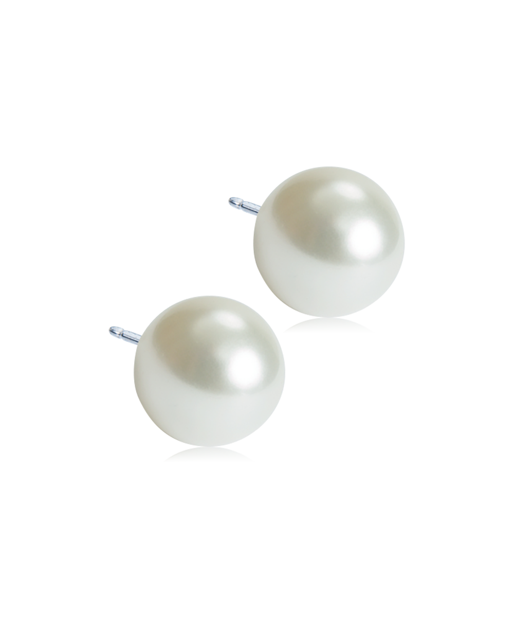 Pearl Earring 10 mm -NT