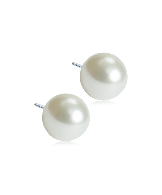 Pearl Earring 10 mm -NT